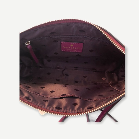 kate spade New York Declan Sawyer Street Raspberry Crossbody NWOT - Picture 6 of 9